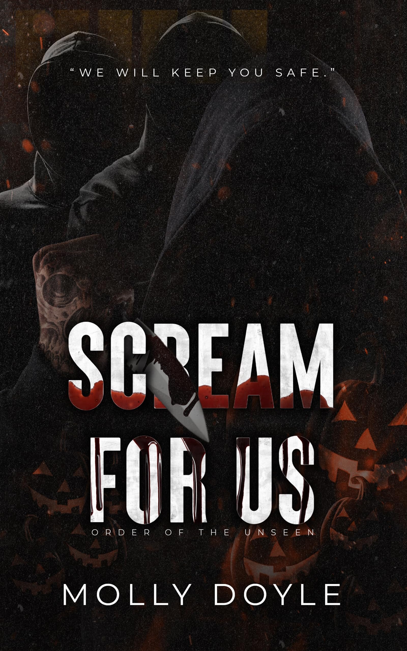 Scream For Us: A Dark Romance Halloween Novella (Order of the Unseen) Cover